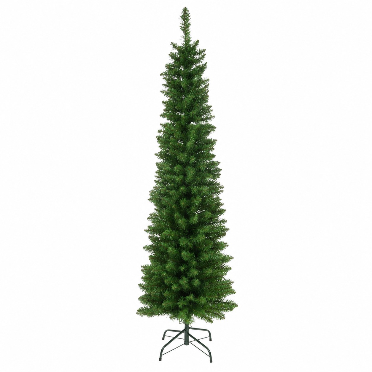 Árvore de Natal Boston Slim 350 Tips com Base de Metal Verde 1,80 m