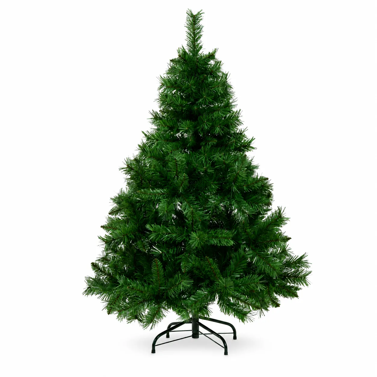 Árvore de Natal New Michigan 300 Tips com Base de Metal Verde 1,2 m