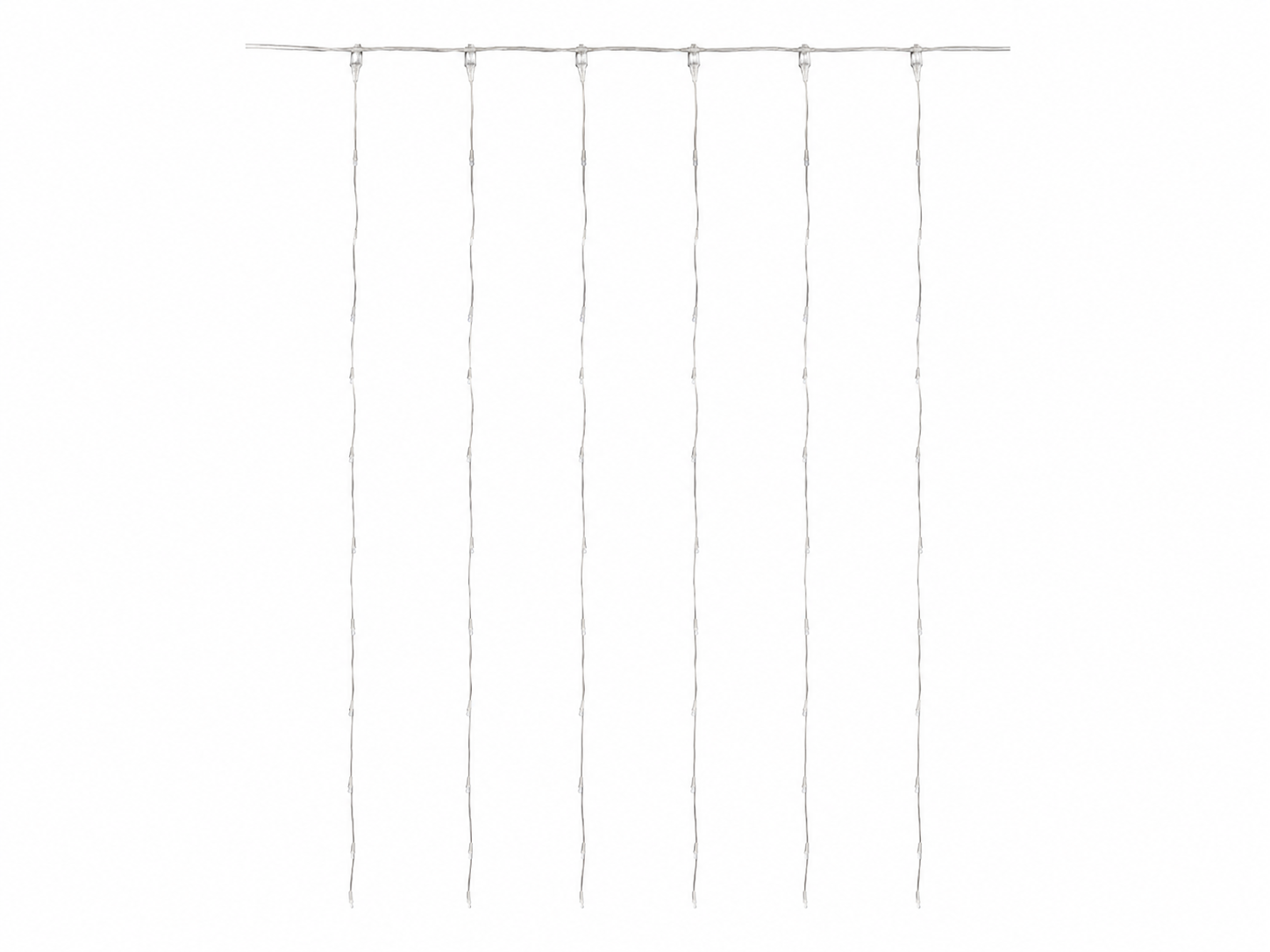 Cortina Strobo Decor Bivolt Branco Quente 3 X 1 m