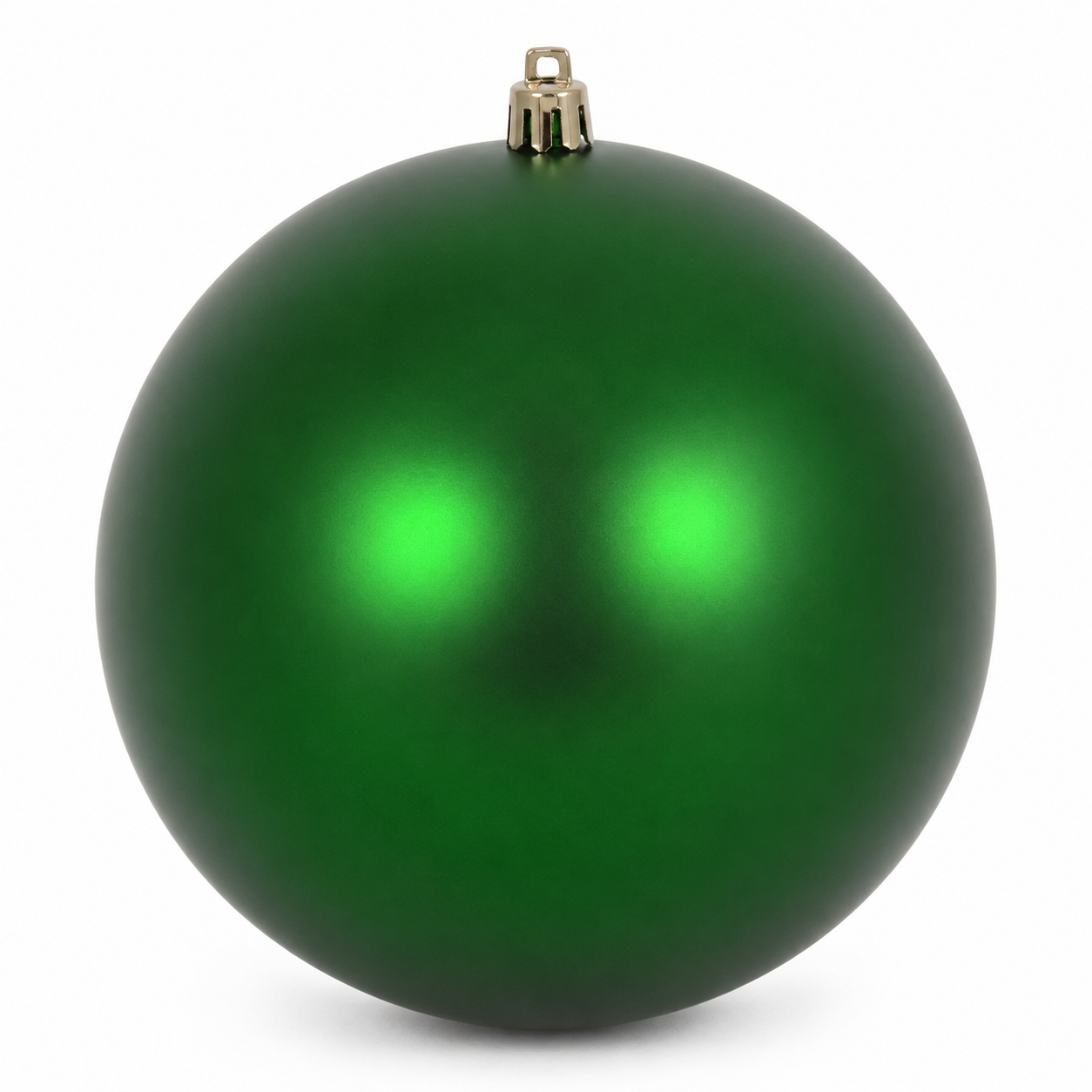 Bola Natal Fosca Verde 12 cm