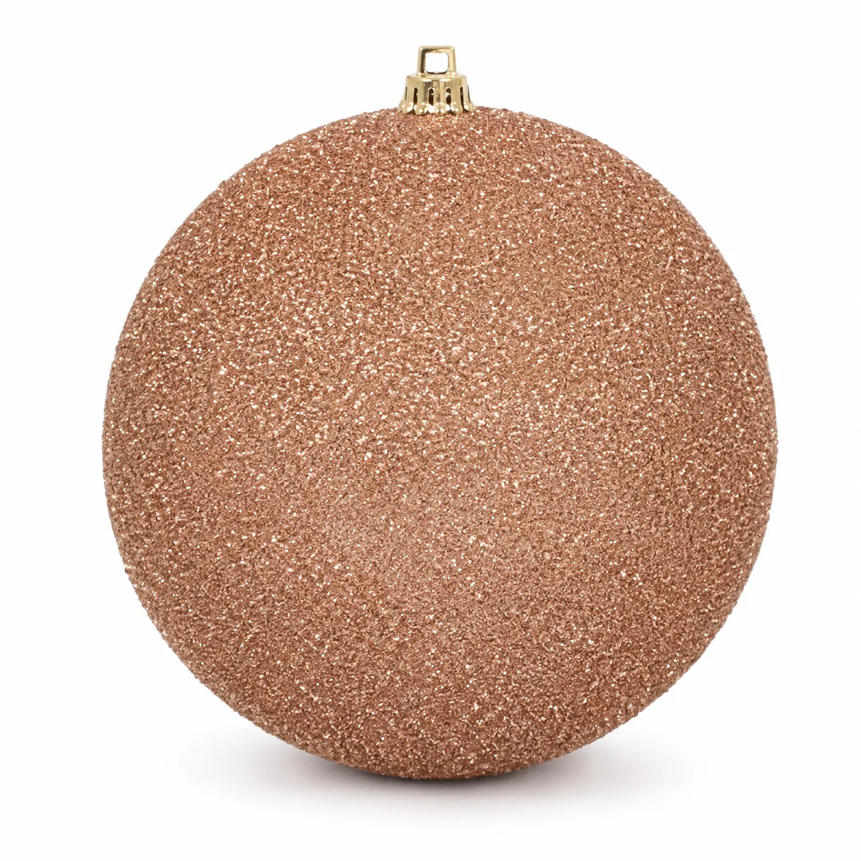 Bola Decorativa Natal Nude 2 Unid 10 cm