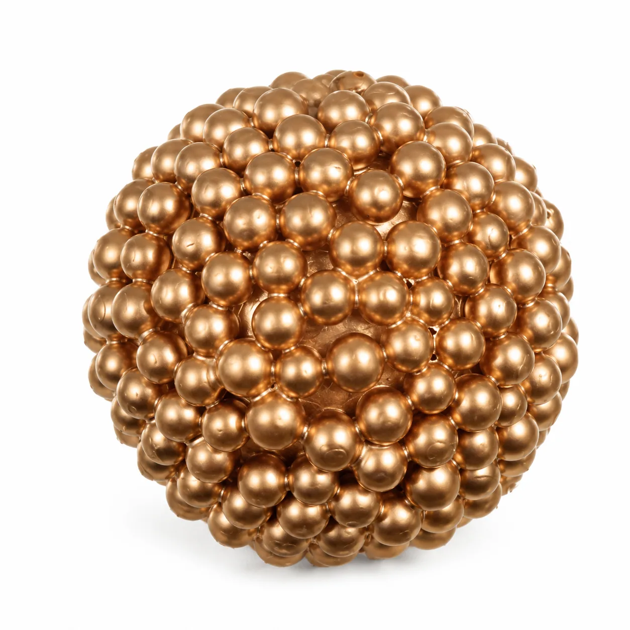 Bola Decorativa Natal Berry Dourado 8 cm