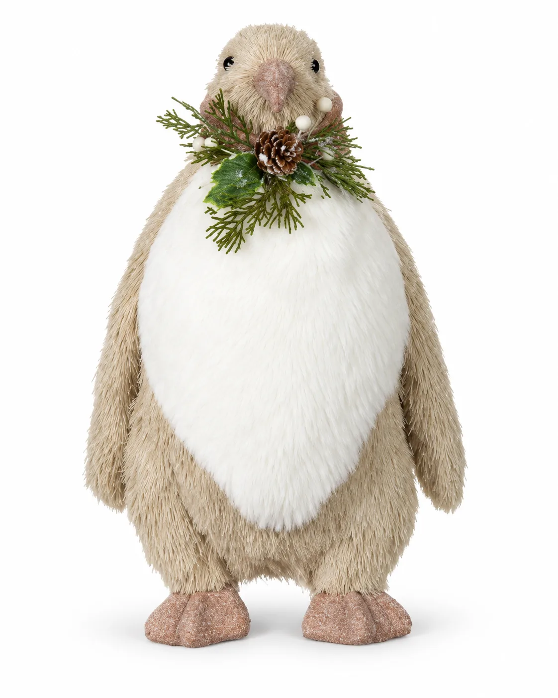 Pinguim de Natal Rosé 36 cm