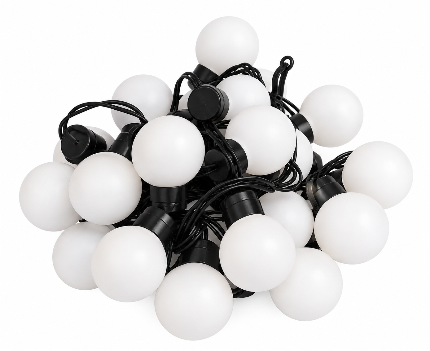 LED bolinhas em Série com 20 Luzes morna