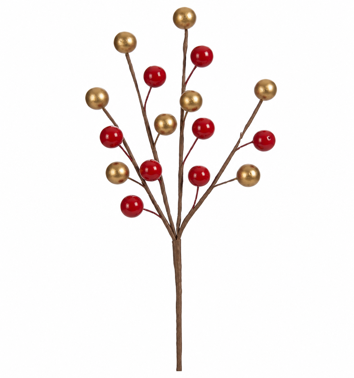 Pick Vermelho Dourado 18 cm