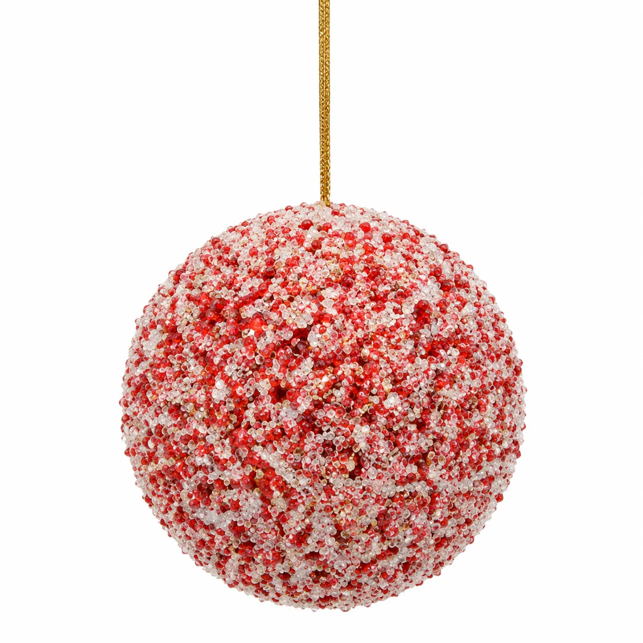 Bola Decorativa Natal Vermelha 8 cm