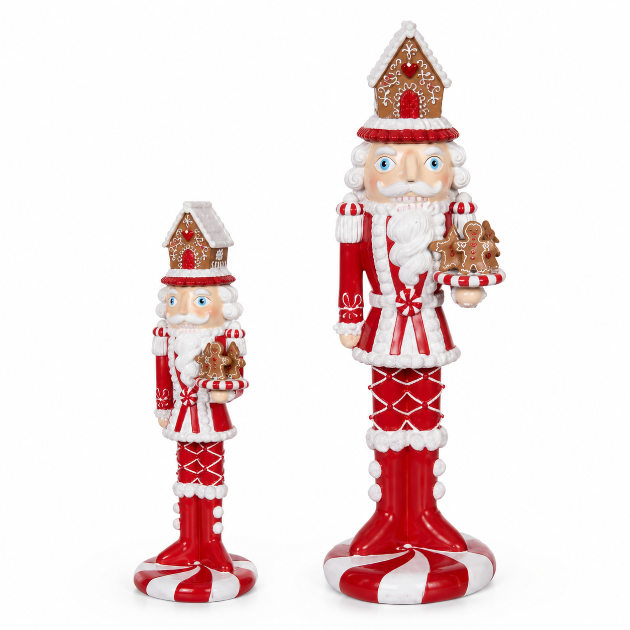 Resina Natal Quebra Nozes Vermelho 45 X 15.5 X 14.5 cm
