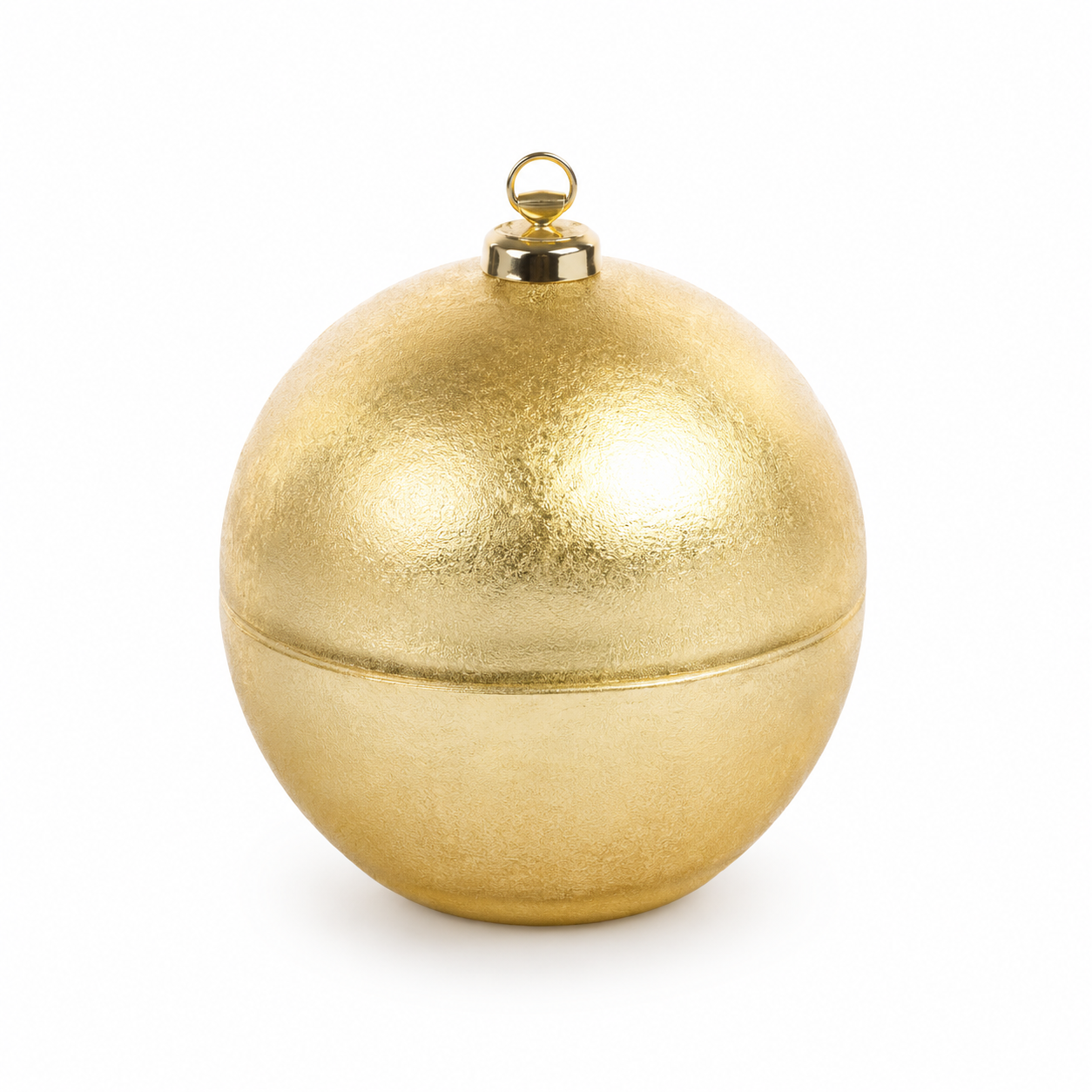 Bomboniere Bola com Glitter Ouro