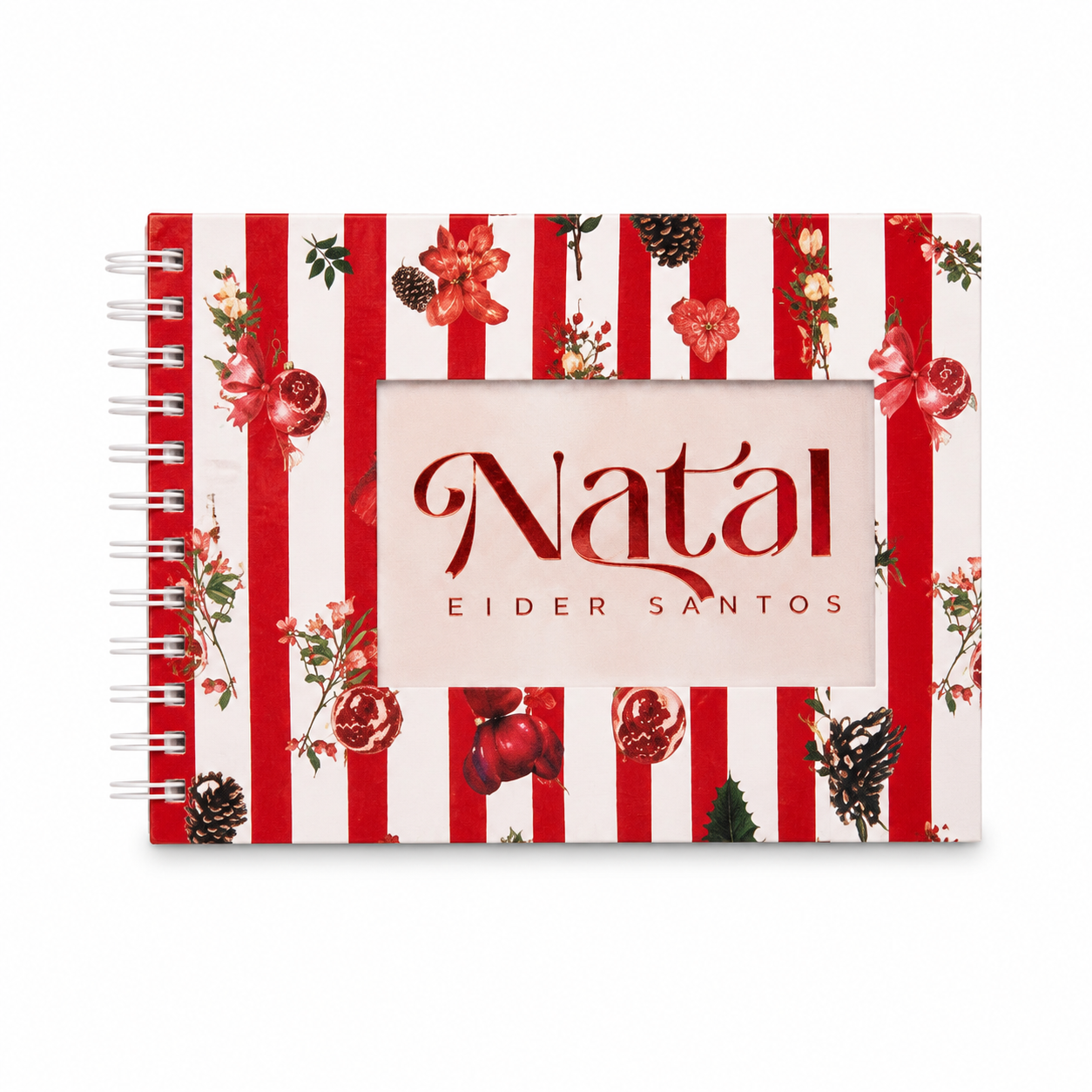 Caderno para Colorir Elementos Natalinos Eider Santos