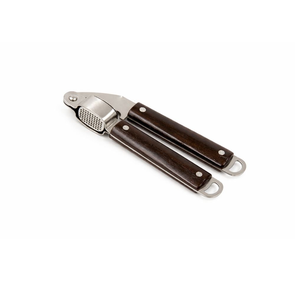 Espremedor de alho inox wood