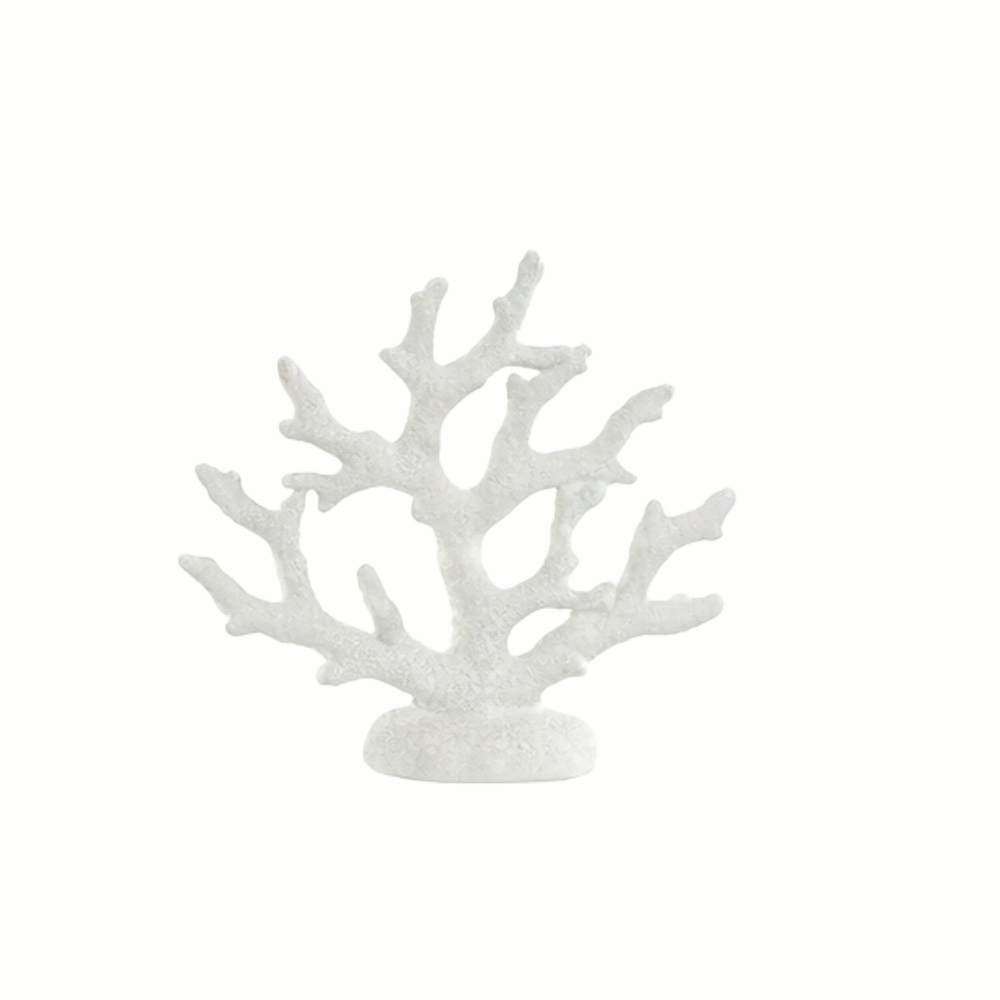 Escultura Coral Branco