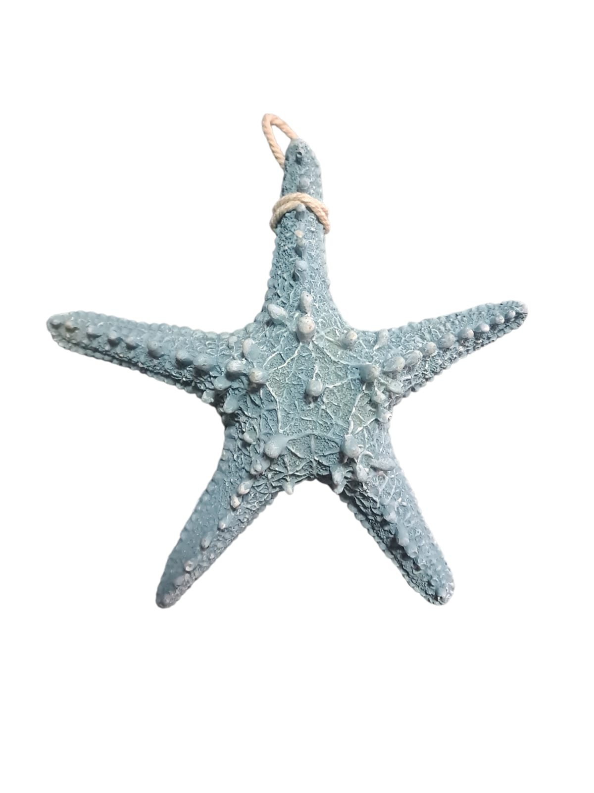 Enfeite estrela do mar azul