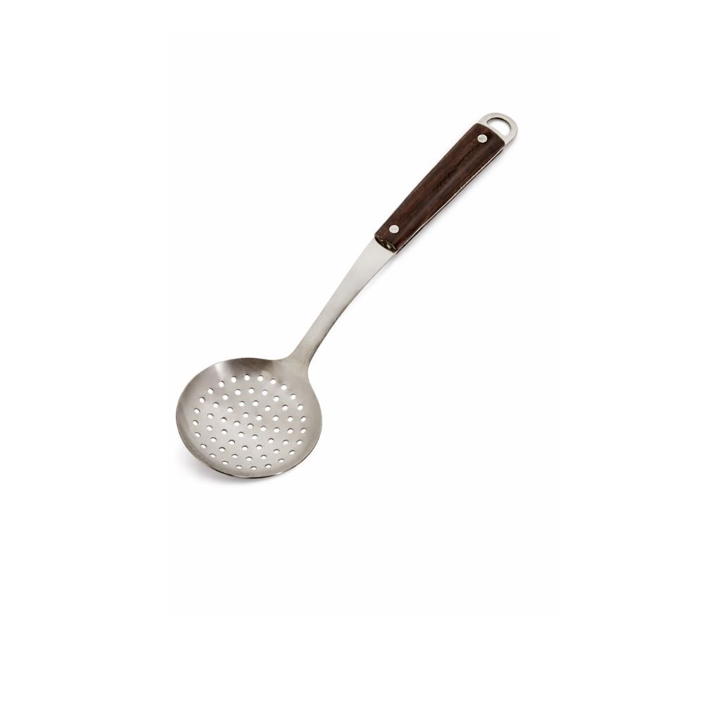 Escumadeira inox wood