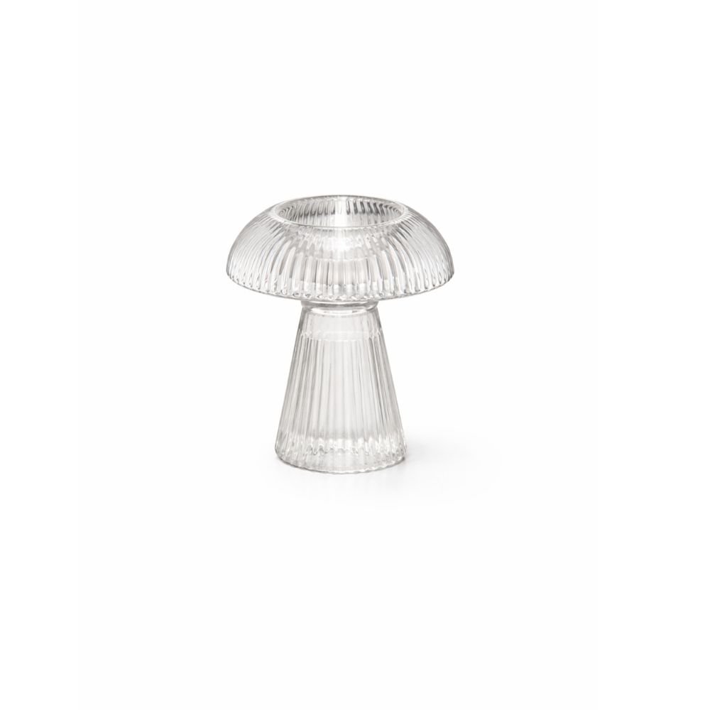 Porta Velas Shitake Clear P