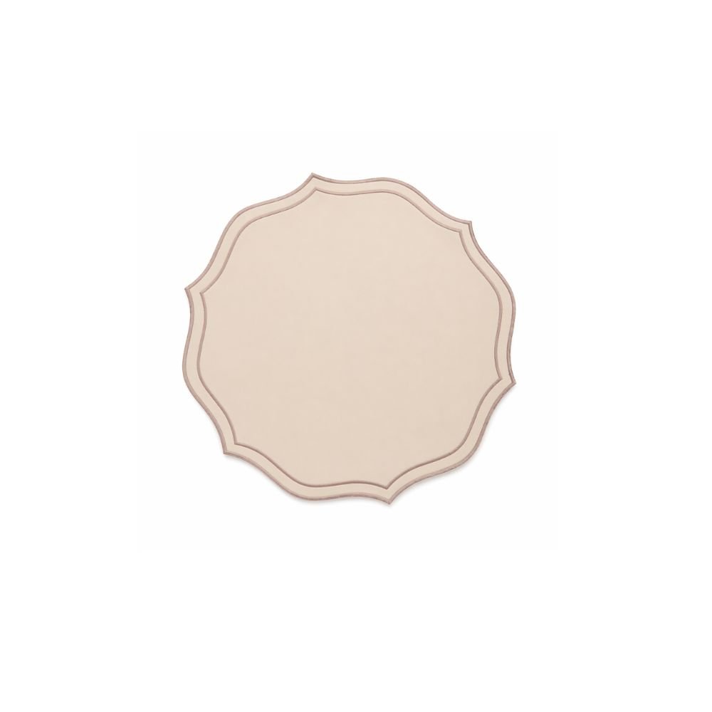 Jogo Americano Nylon off Com Bordado lavanda