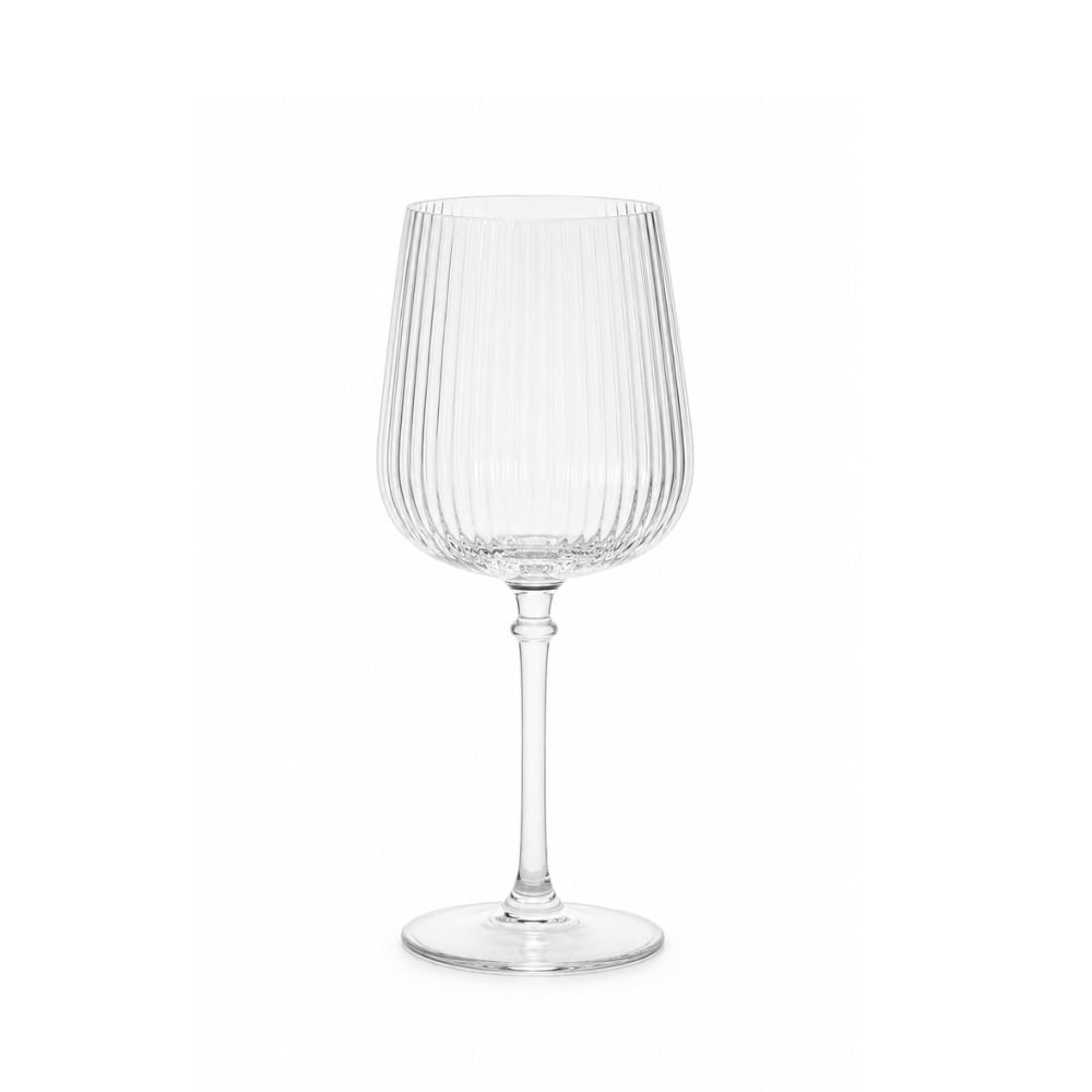 Taça Vinho Tinto 630ml Canelado Classic Transparente