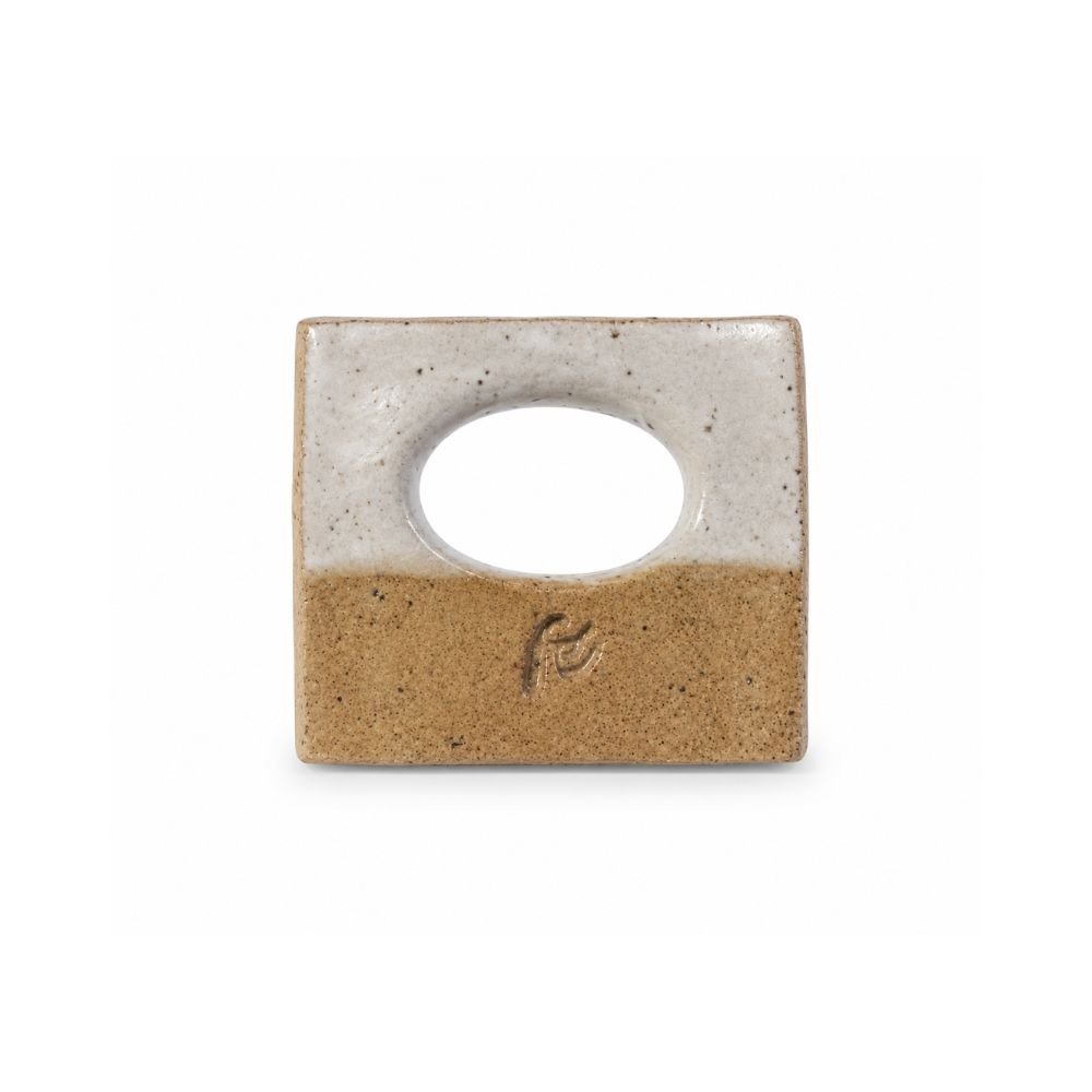 Porta Guardanapo Cerâmica Modelo Palavras