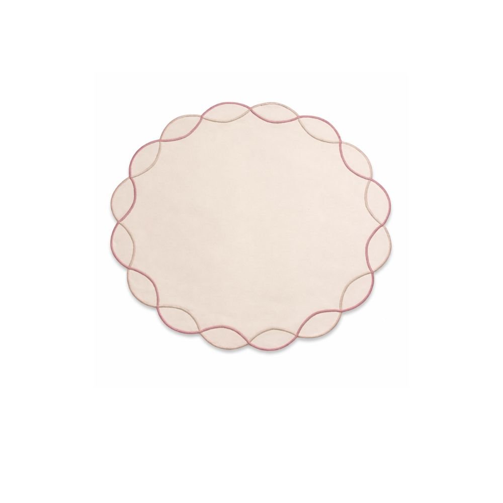 Jogo Americano Nylon Off Color Rosa