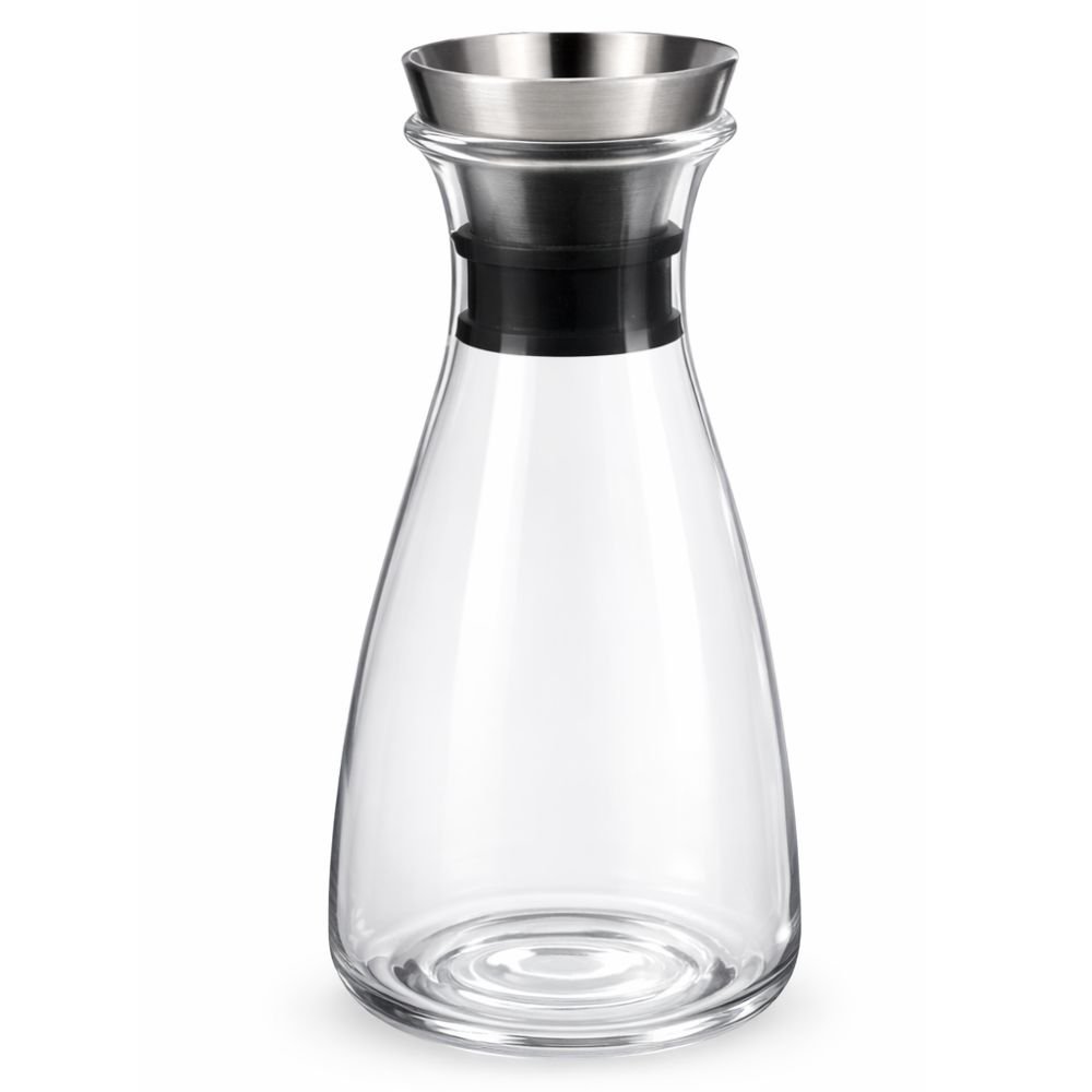 Garrafa em vidro borossilicato com tampa de aço inox 1,2 l