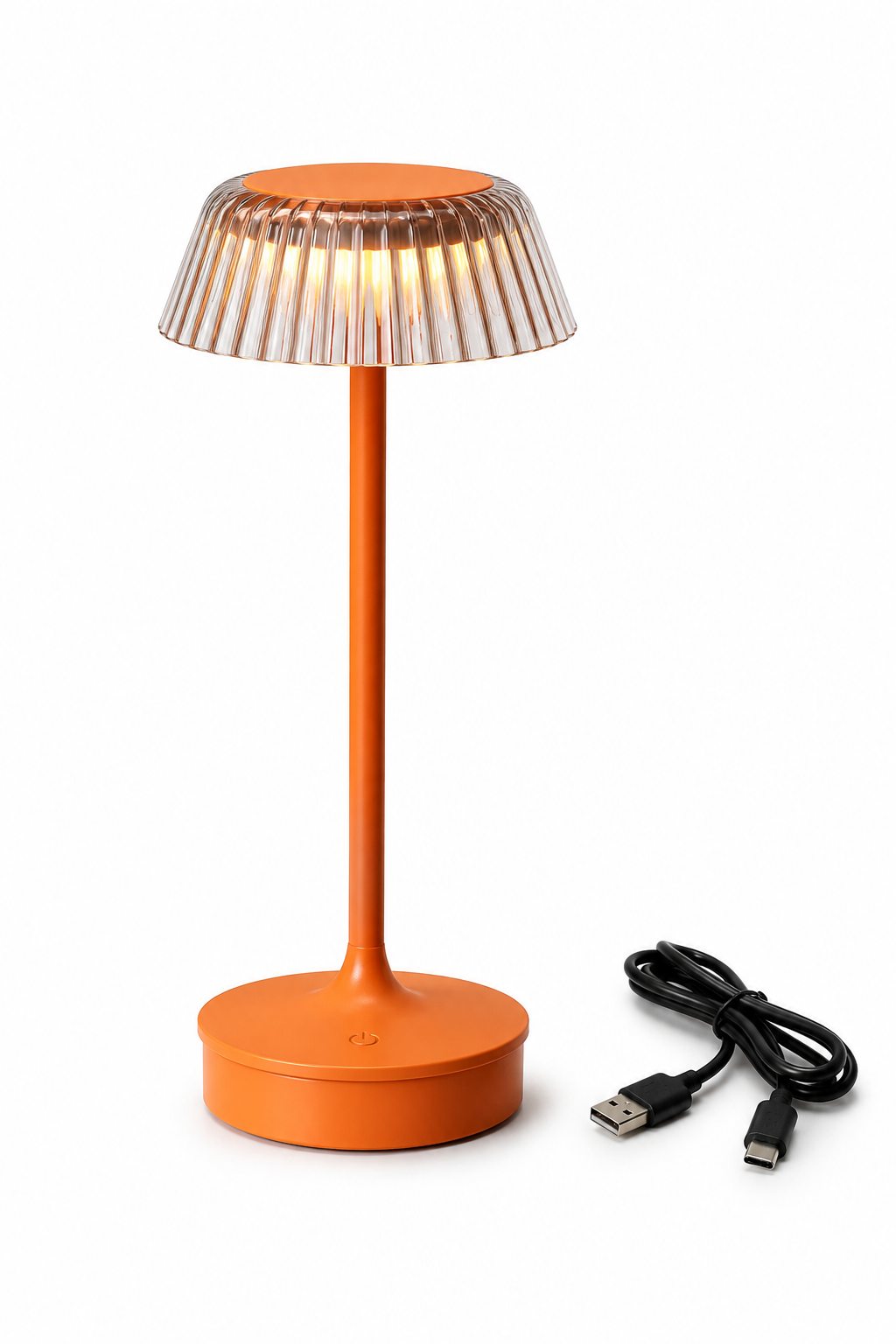 Abajour Touch USB Laranja
